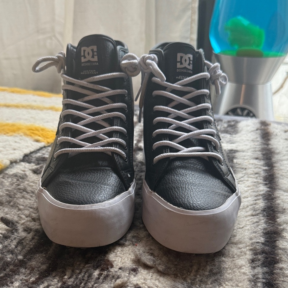 DC Black and White High-Tops